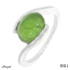 Bague 3002-J en Jade véritable