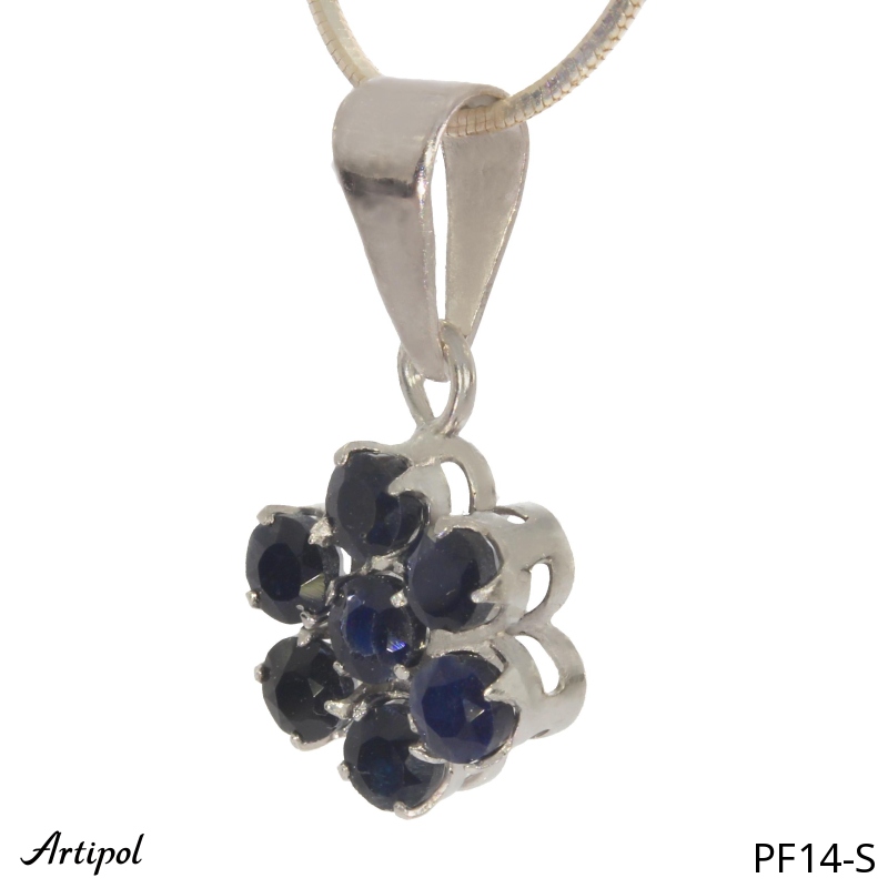 Pendant PF14-S with real Sapphire