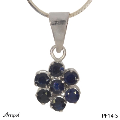 Pendant PF14-S with real Sapphire