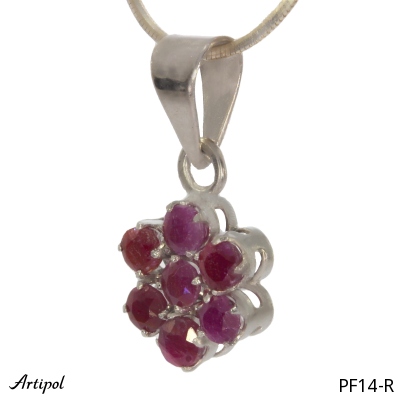 Pendant PF14-R with real Ruby
