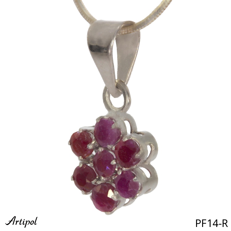 Pendant PF14-R with real Ruby