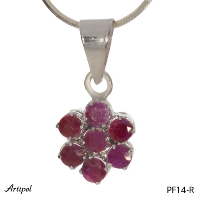 Pendant PF14-R with real Ruby
