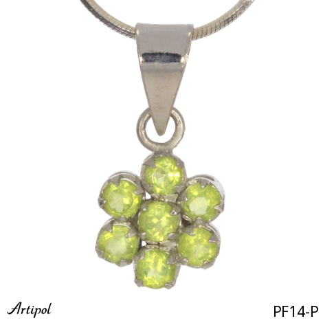 Pendentif PF14-P en Péridot véritable