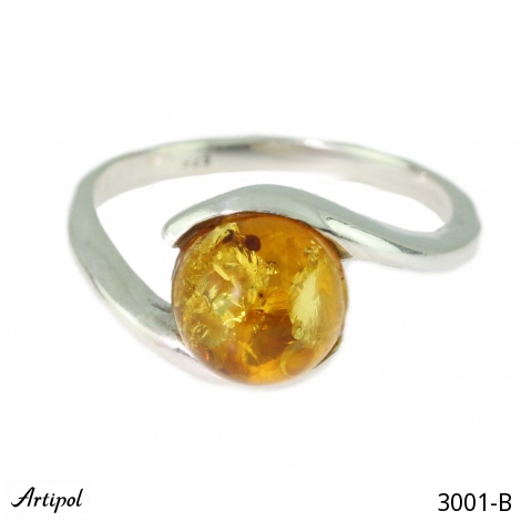 Bague 3001-B en Ambre véritable