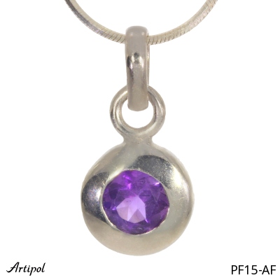 Pendant PF15-AF with real Amethyst