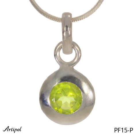 Anhänger PF15-P mit echter Peridot