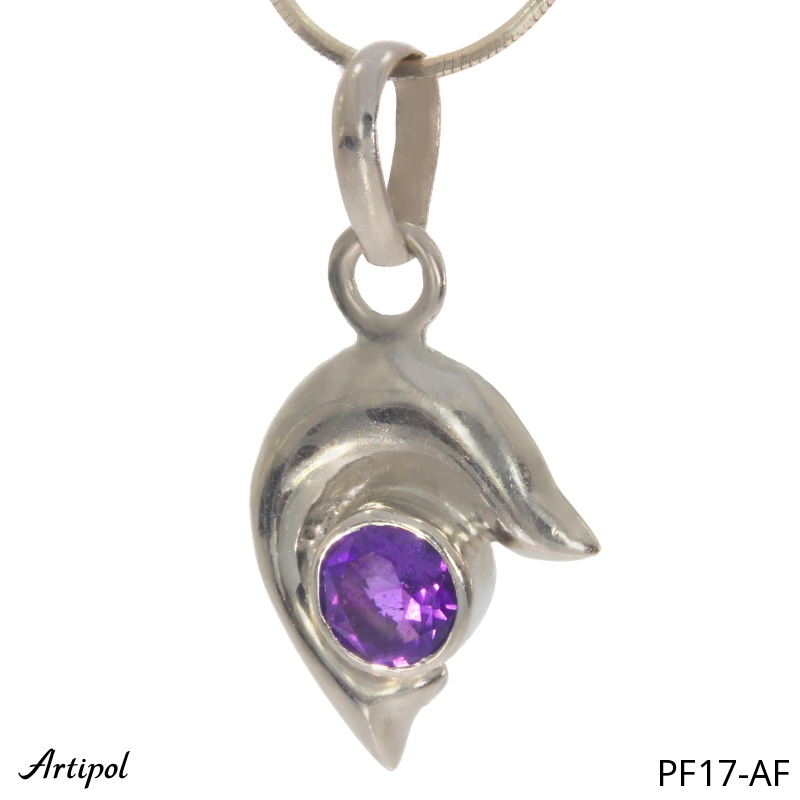 Pendentif PF17-AF en Améthyste véritable