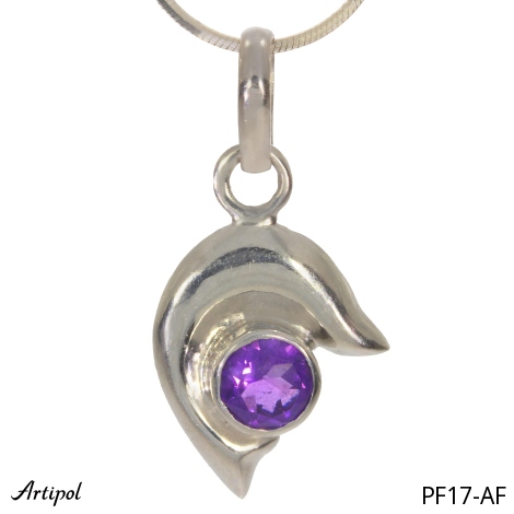 Pendentif PF17-AF en Améthyste véritable