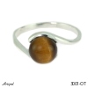 Ring 3001-OT with real Tiger Eye