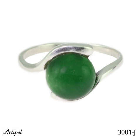 Ring 3001-J with real Jade