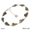 Bracelet B7001-LAB with real Labradorite