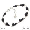 Bracelet B7001-ON with real Black Onyx