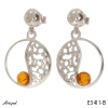 Boucles d'oreilles E3411-B en Ambre véritable