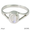 Ring 2613-PL with real Moonstone
