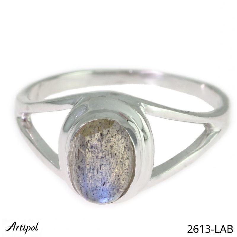 Ring 2613-LAB with real Labradorite