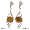 Boucles d'oreilles E3807-OT en Oeil de tigre véritable
