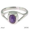 Ring 2613-A with real Amethyst