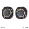 Earrings E4613-LAB with real Labradorite