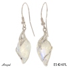 Earrings E5404-PL with real Moonstone