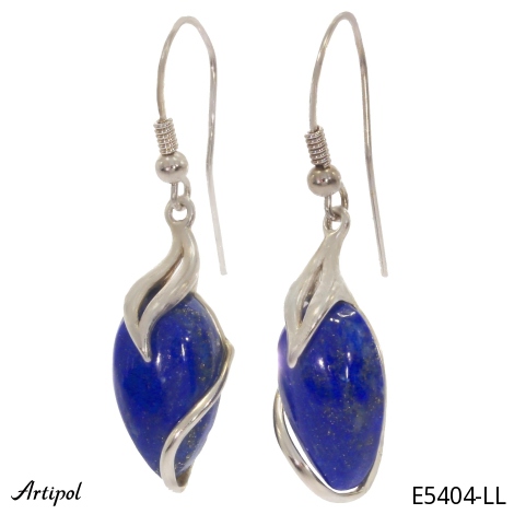 Kolczyki E5404-LL z Lapisem lazuli