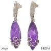 Boucles d'oreilles E4607-A en Amethyste véritable