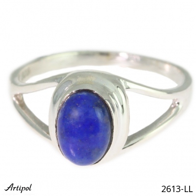 Ring 2613-LL with real Lapis lazuli