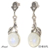 Boucles d'oreilles E3406-PL en Pierre de lune véritable