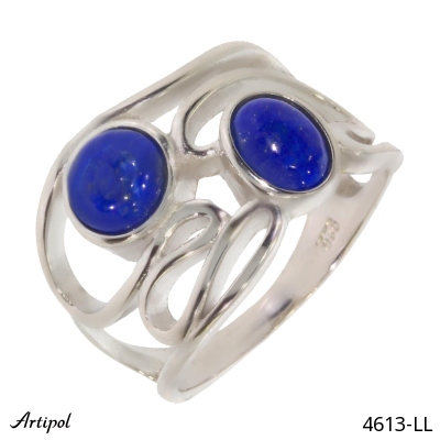 Ring 4613-LL with real Lapis lazuli