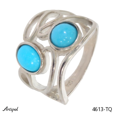 Ring 4613-TQ with real Turquoise