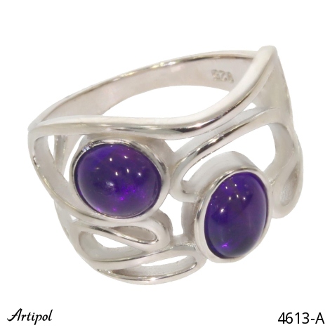 Bague 4613-A en Améthyste véritable