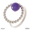 Ring 3035-A mit echter Amethyst