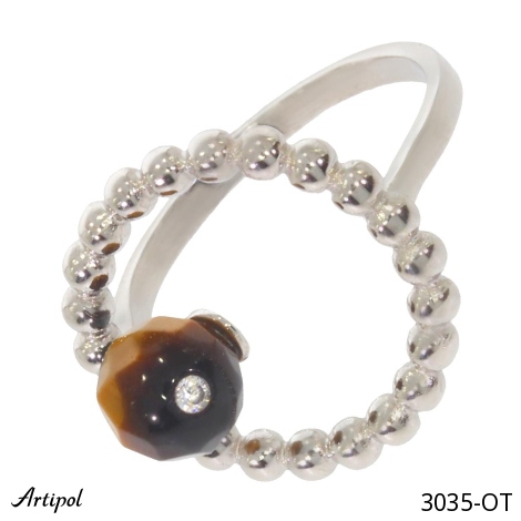 Ring 3035-OT mit echter Tigerauge