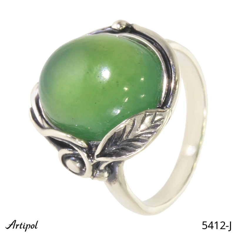 Ring 5412-J mit echter Jade