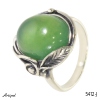 Ring 5412-J with real Jade