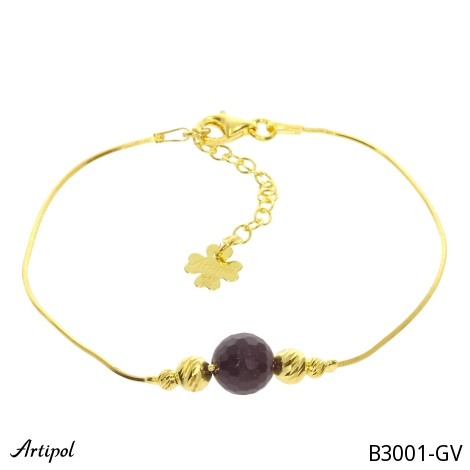 Bransoletka B3001-GV z Granatem