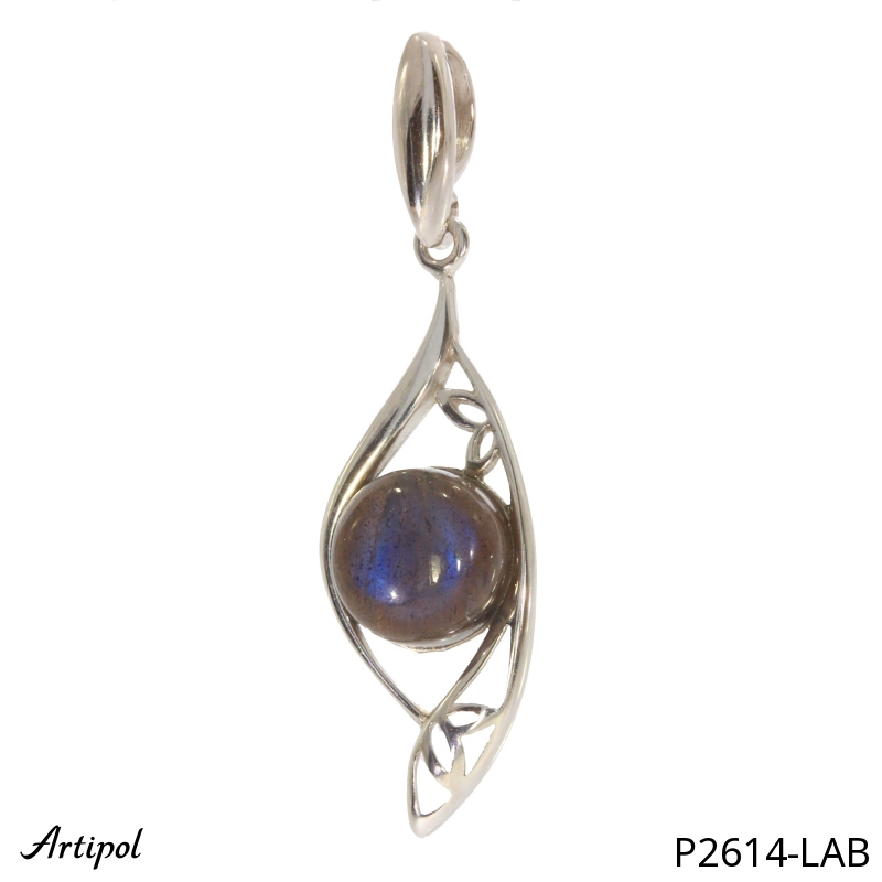 Pendentif P2614-LAB en Labradorite véritable