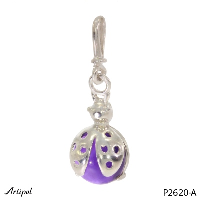 Pendant P2620-A with real Amethyst