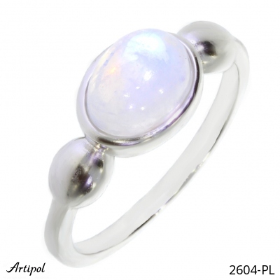 Ring 2604-PL with real Moonstone