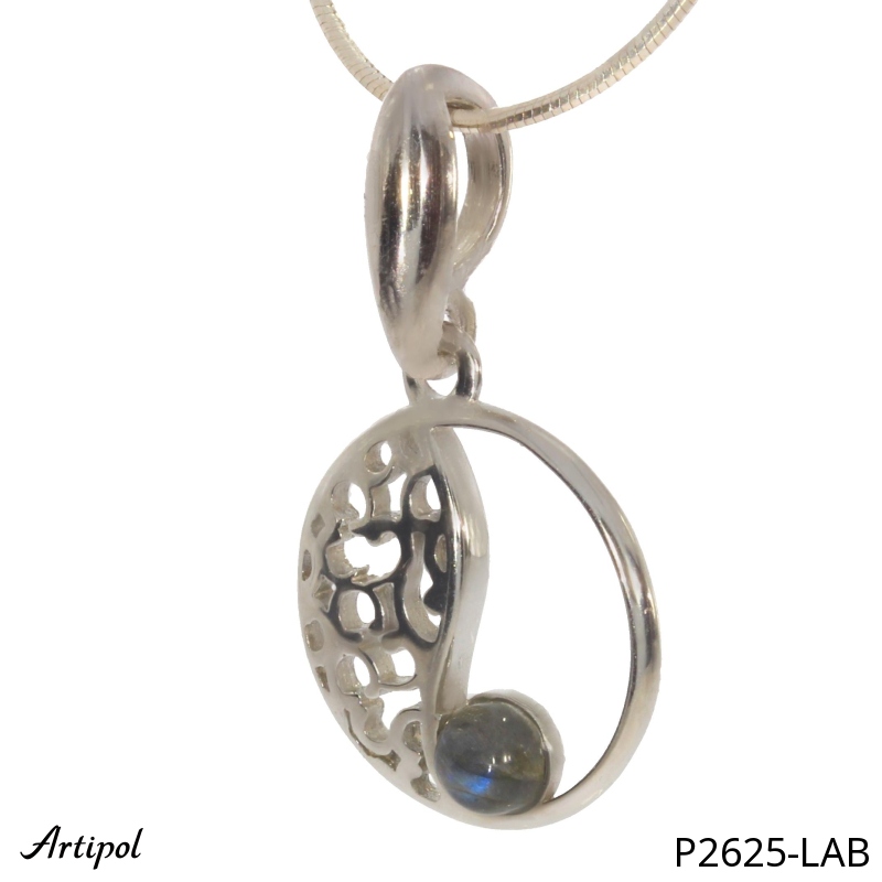 Pendentif P2625-LAB en Labradorite véritable