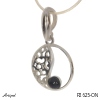 Pendant P2625-ON with real Black Onyx