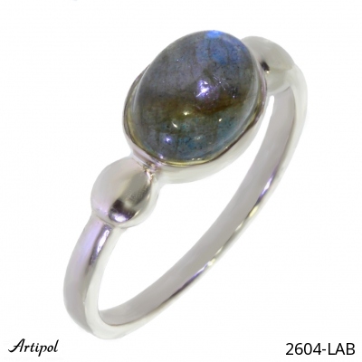 Bague 2604-LAB en Labradorite véritable