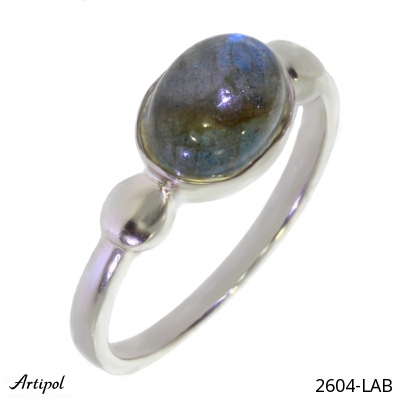 Ring 2604-LAB with real Labradorite