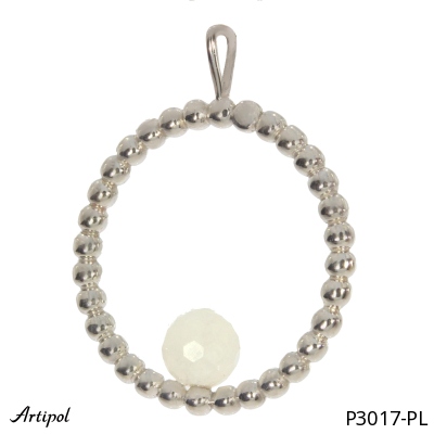 Pendentif P3017-PL en Pierre de lune véritable