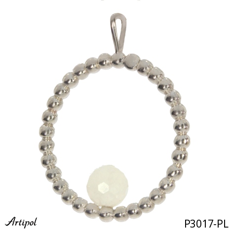 Anhänger P3017-PL mit echter Mondstein