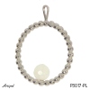 Pendentif P3017-PL en Pierre de lune véritable