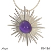 Pendant P3418-A with real Amethyst