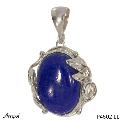 Pendentif P4602-LL en Lapis-lazuli véritable