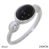 Ring 2604-ON with real Black Onyx
