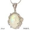Pendant P4602-PL with real Moonstone