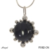 Pendant P5802-ON with real Black Onyx